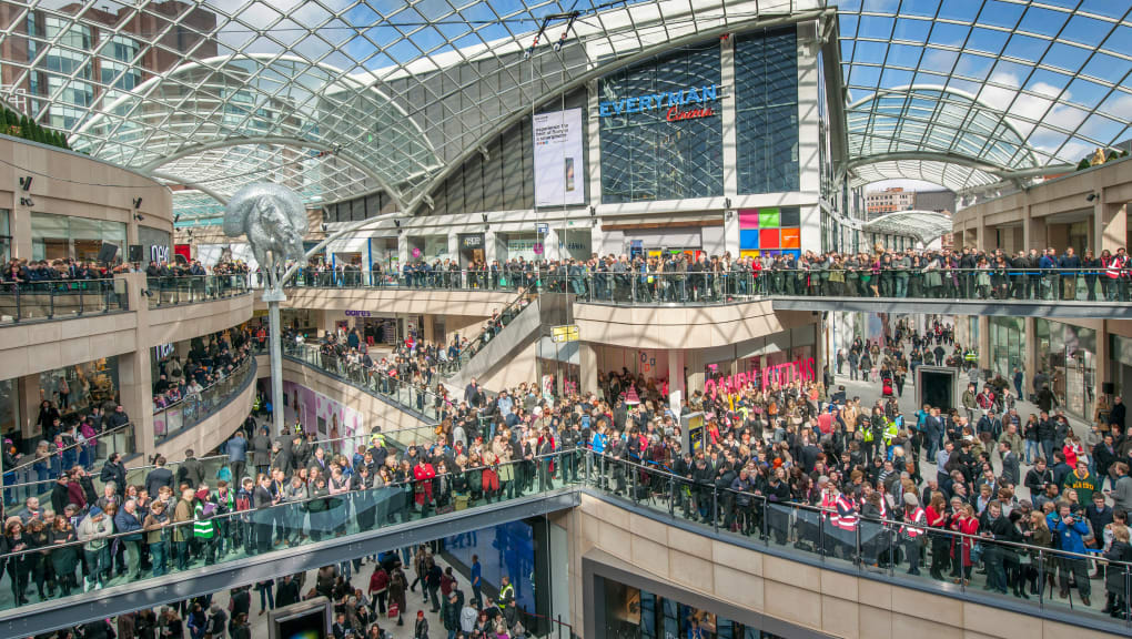 Trinity Leeds Gridshell Roof Structures The Institution of Structural
